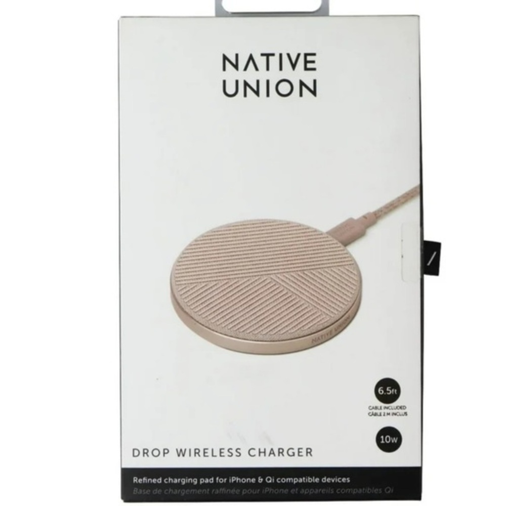 Native Union rose gold Drop Wireless Charger